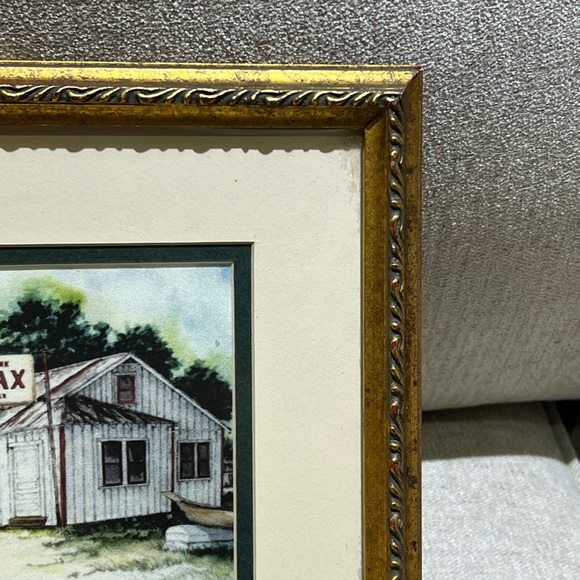 Otis Dobson Nebs Place Painting Framed - Picture 4 of 6